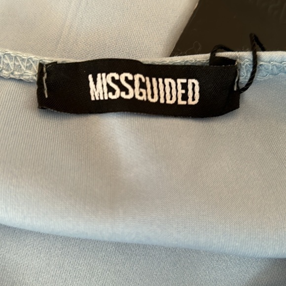 Missguided Light Blue Mini Dress - Picture 7 of 9